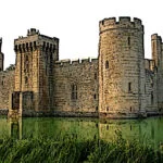 medieval Castle Moat defence