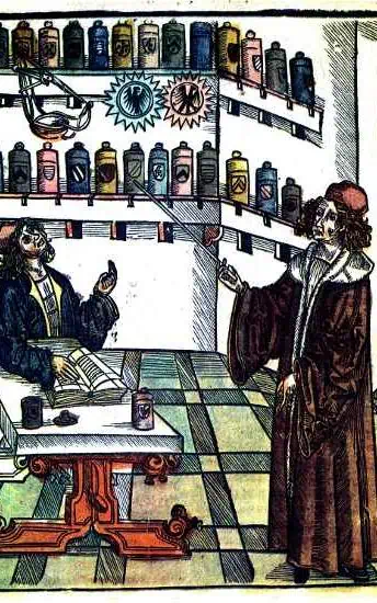 medieval-merchant pharmacy shop