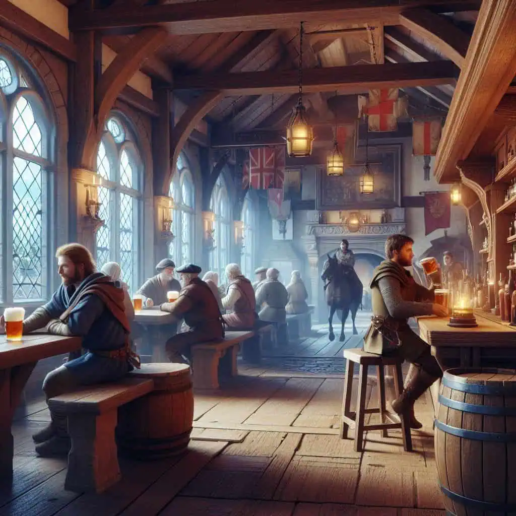 Medieval Inns and the Importance of Innkeepers 2 Medieval Inns and the Importance of Innkeepers - Interior of Medieval Inn